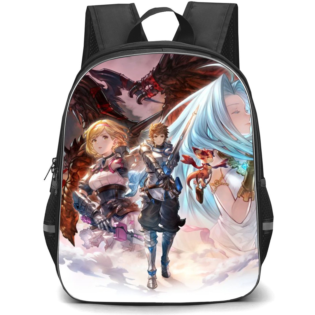 Granblue Fantasy Relink Backpack StudentPack - Characters Fight Poster
