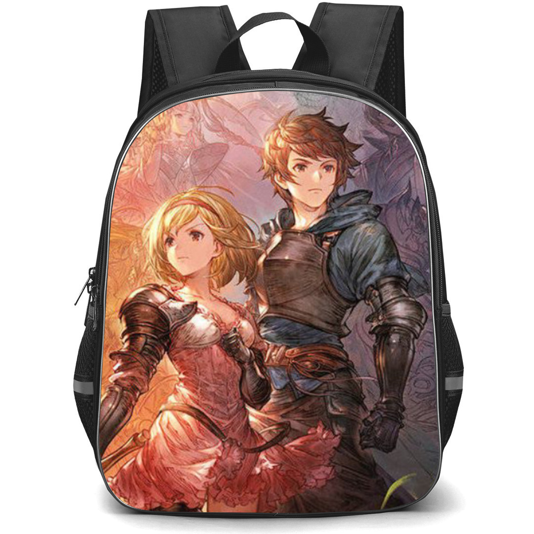 Granblue Fantasy Relink Backpack StudentPack - Gran And Djeeta Fierce Poster