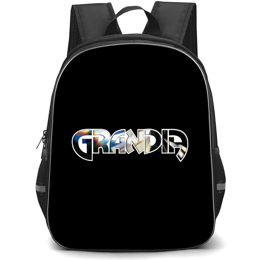 Grandia Backpack School Bag StudentPack - Grandia Game Logo Sticker