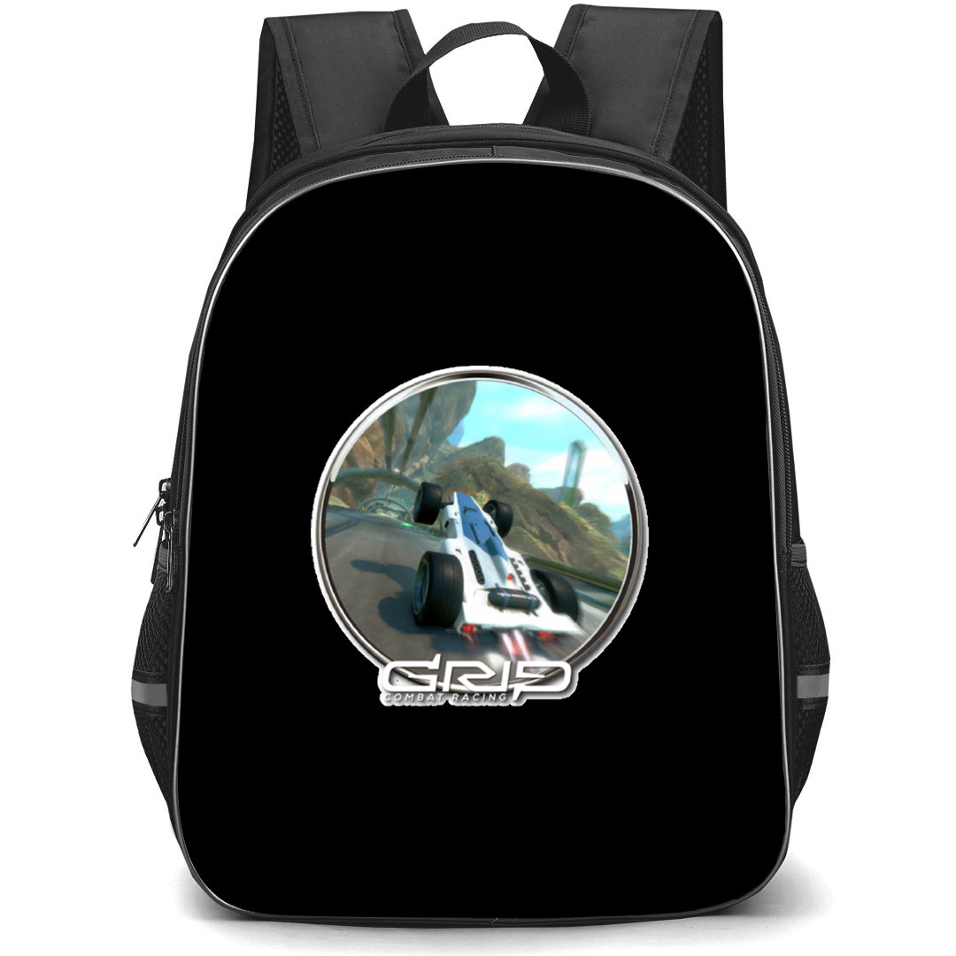 GRIP Combat Racing Backpack School Bag StudentPack - GRIP Combat Racing Gameplay Sticker