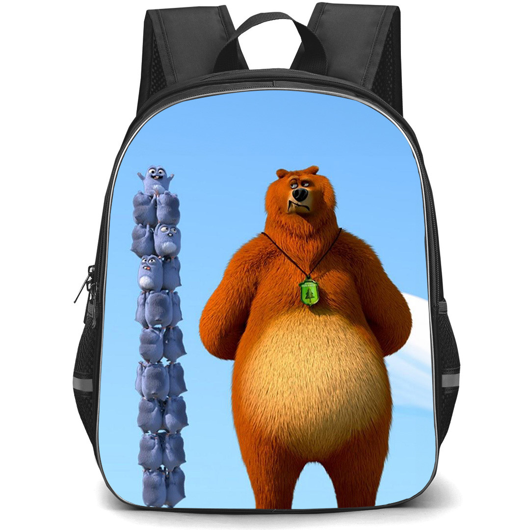 Grizzy & The Lemmings Lemmings Backpack StudentPack - Lemmings Who's The Tallest