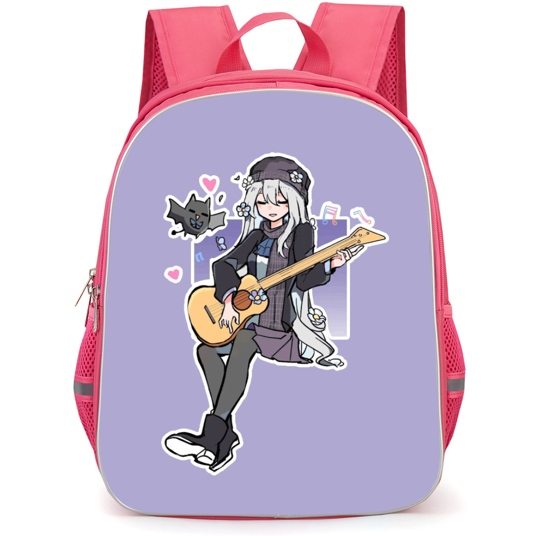 Guardian Tales Cecil Backpack StudentPack - Cecil Bat Guitar Singing Sticker