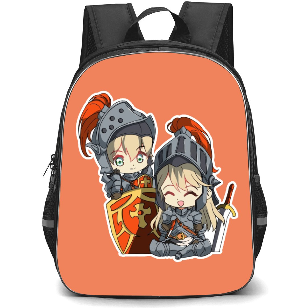 Guardian Tales Backpack StudentPack - Knight And Princess Chibi Sticker