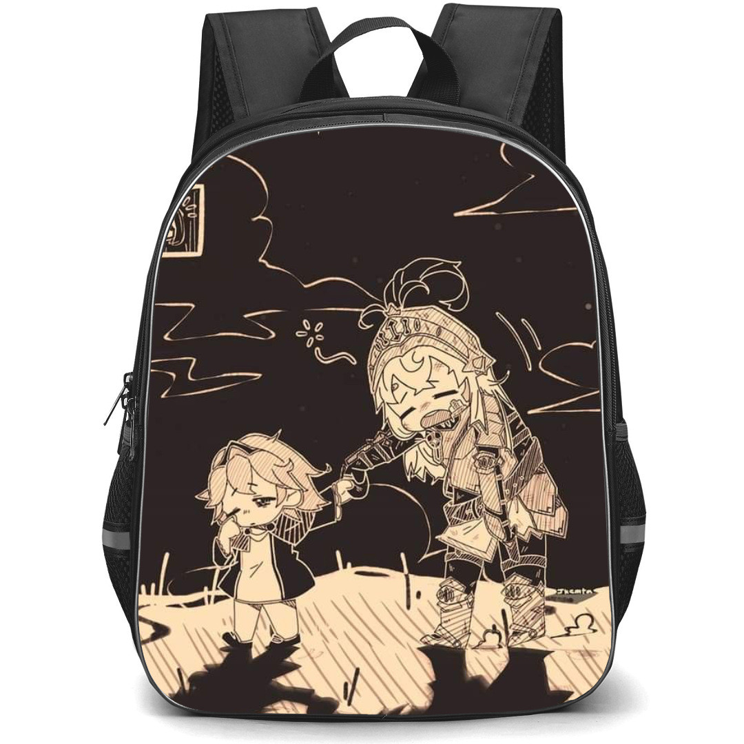 Guardian Tales Backpack StudentPack - Knight And Princess Tired Walking