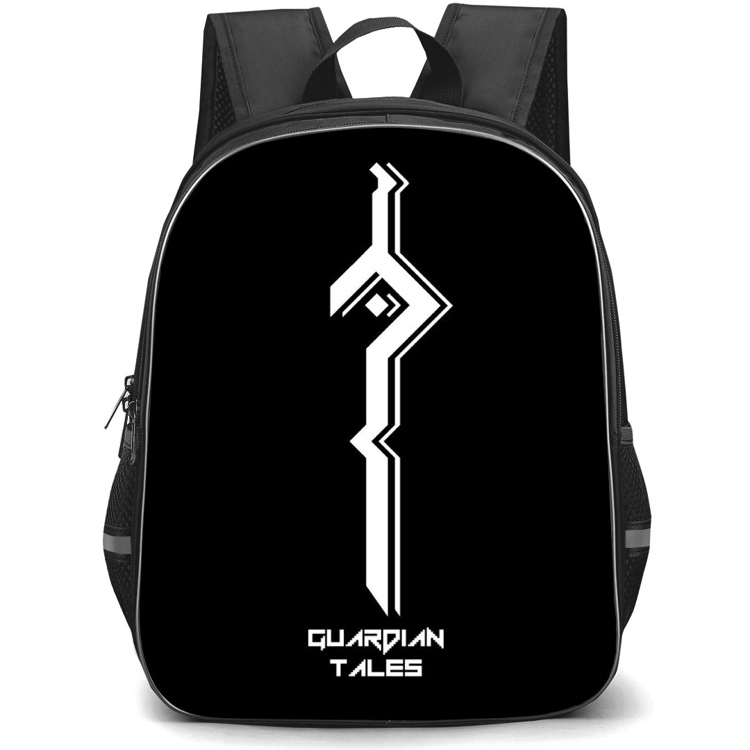 Guardian Tales Backpack StudentPack - Series Logo In Black Background