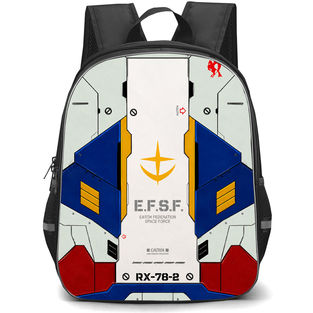 Gundam Backpack School Bag StudentPack - Gundam RX-78-2 Cockpit Armor Poster
