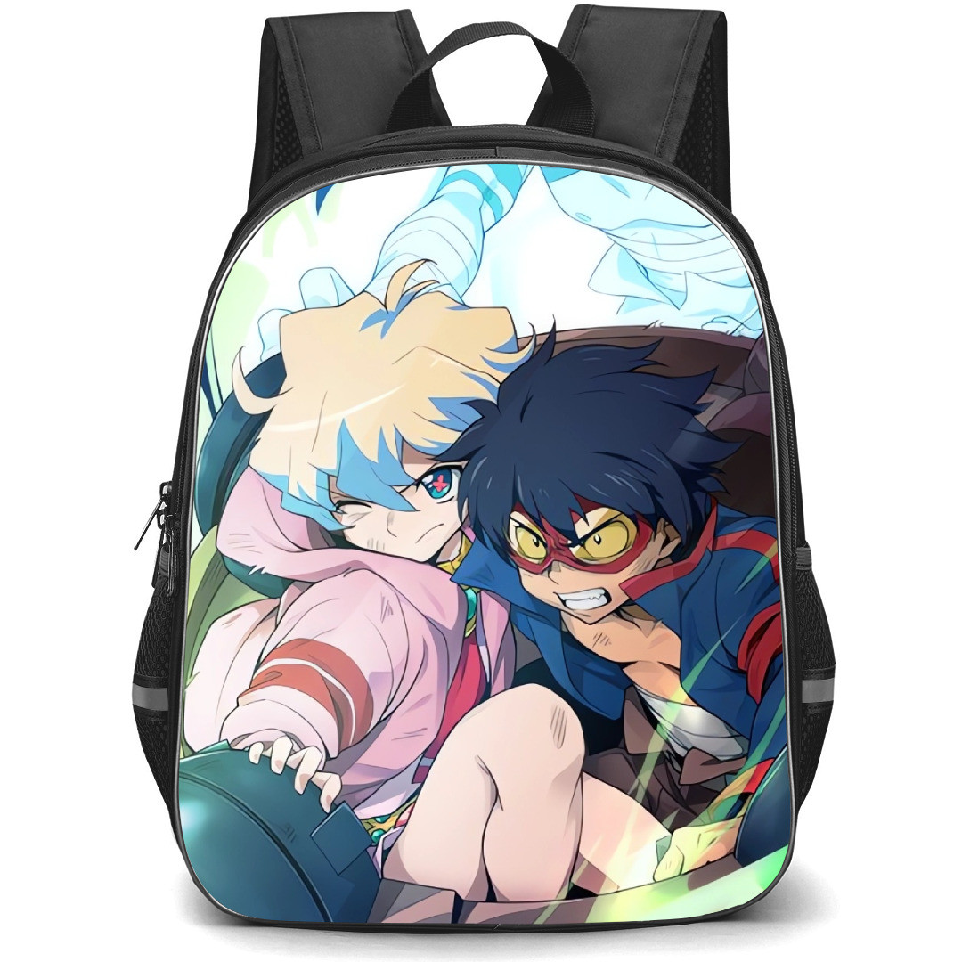 Gurren Lagann Backpack StudentPack - Characters Pushed by Kamina