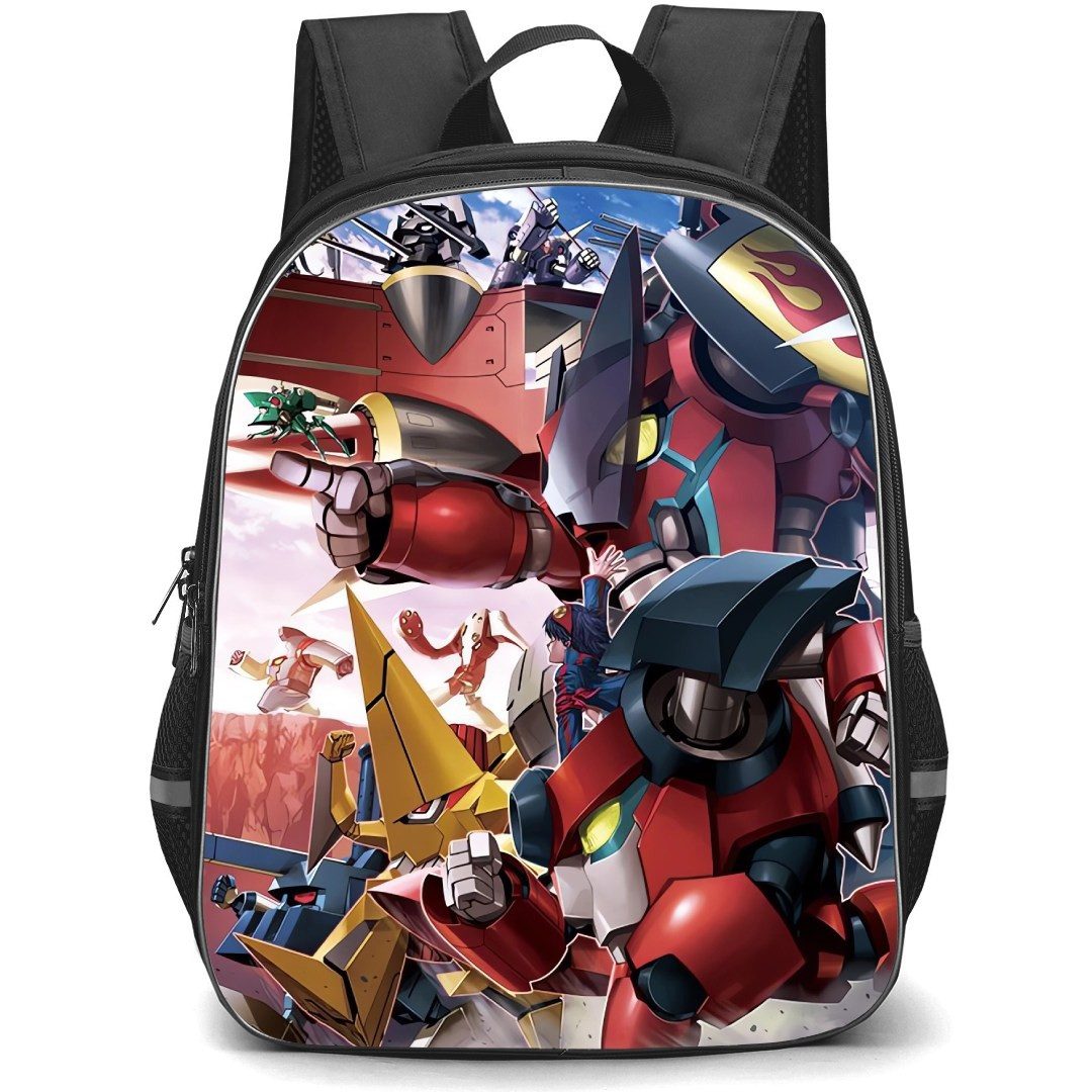 Gurren Lagann Backpack StudentPack - Characters Robot Moving Forward