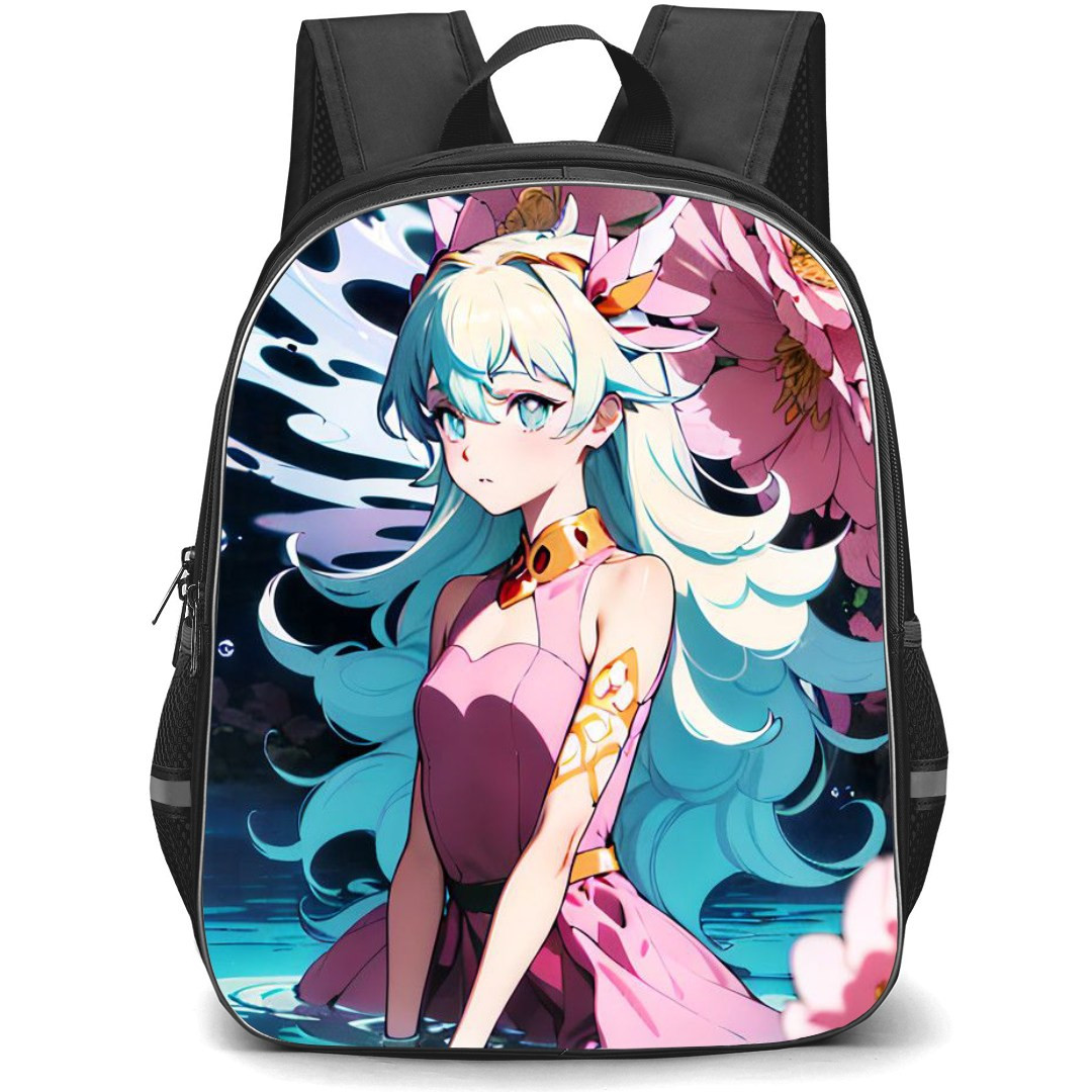 Gurren Lagann Nia Teppelin Backpack StudentPack - Nia Teppelin Standing in Water