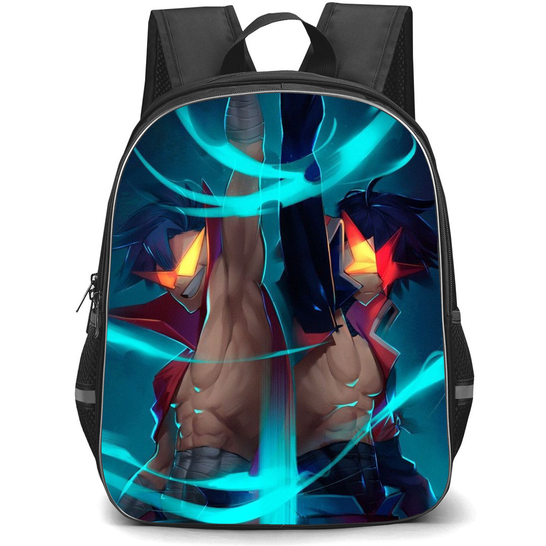 Gurren Lagann Simon Backpack StudentPack - Simon & Kamina Back to Back Pointing Up
