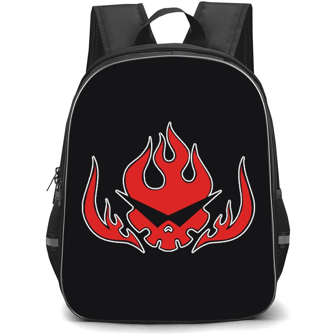 Gurren Lagann Backpack StudentPack - Team Gurren Black Glass Logo