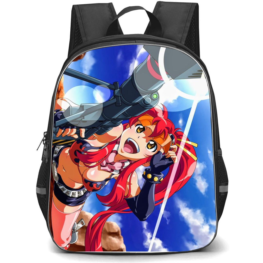 Gurren Lagann Yoko Littner Backpack StudentPack - Yoko Littner Lay Down Using Sniper