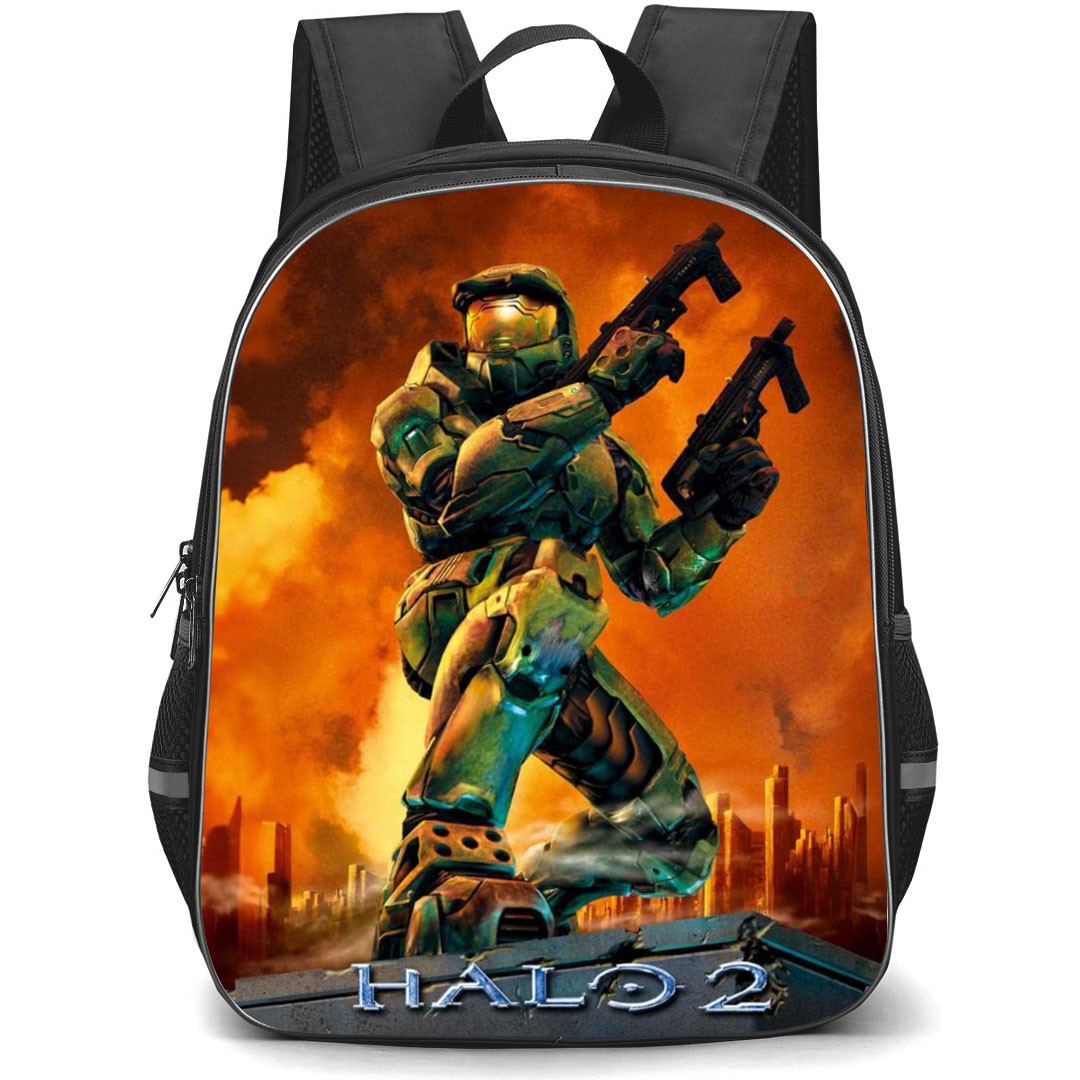 Halo Master Chief Backpack StudentPack - Master Chief Back In Halo 2