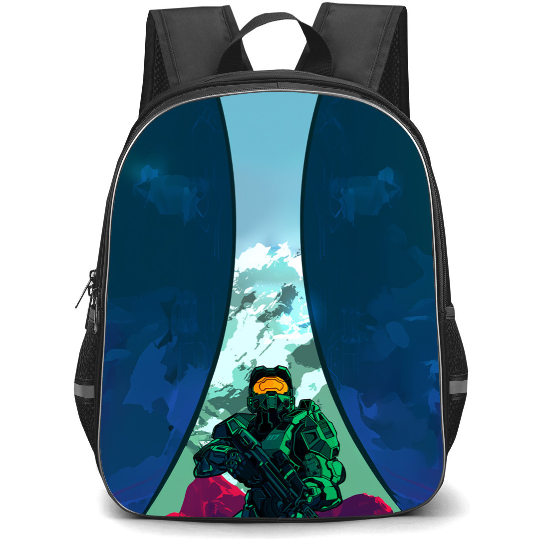 Halo Master Chief Backpack StudentPack - Master Chief Becomes The Hero
