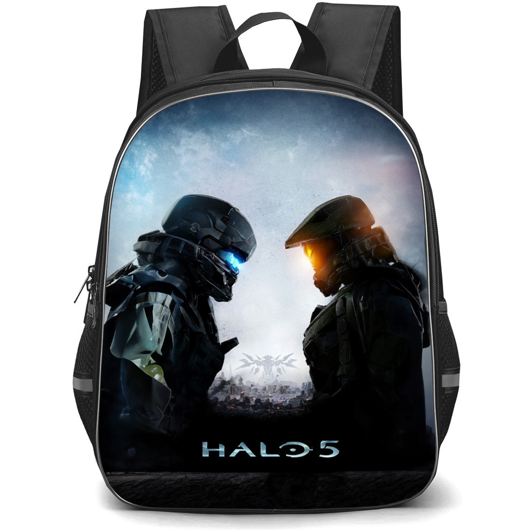 Halo Backpack SuperPack - Master Chief And Spartan Locke Face To Face