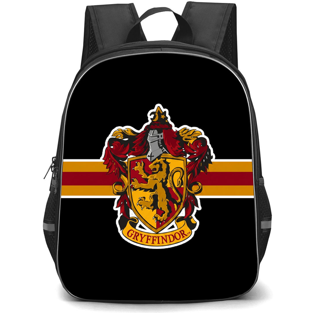 Harry Potter Backpack School Bag StudentPack - Harry Potter Gryffindor Emblem Minimalist Sticker