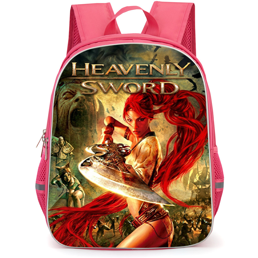 Heavenly Sword Backpack School Bag StudentPack - Heavenly Sword Game Cover Art Poster