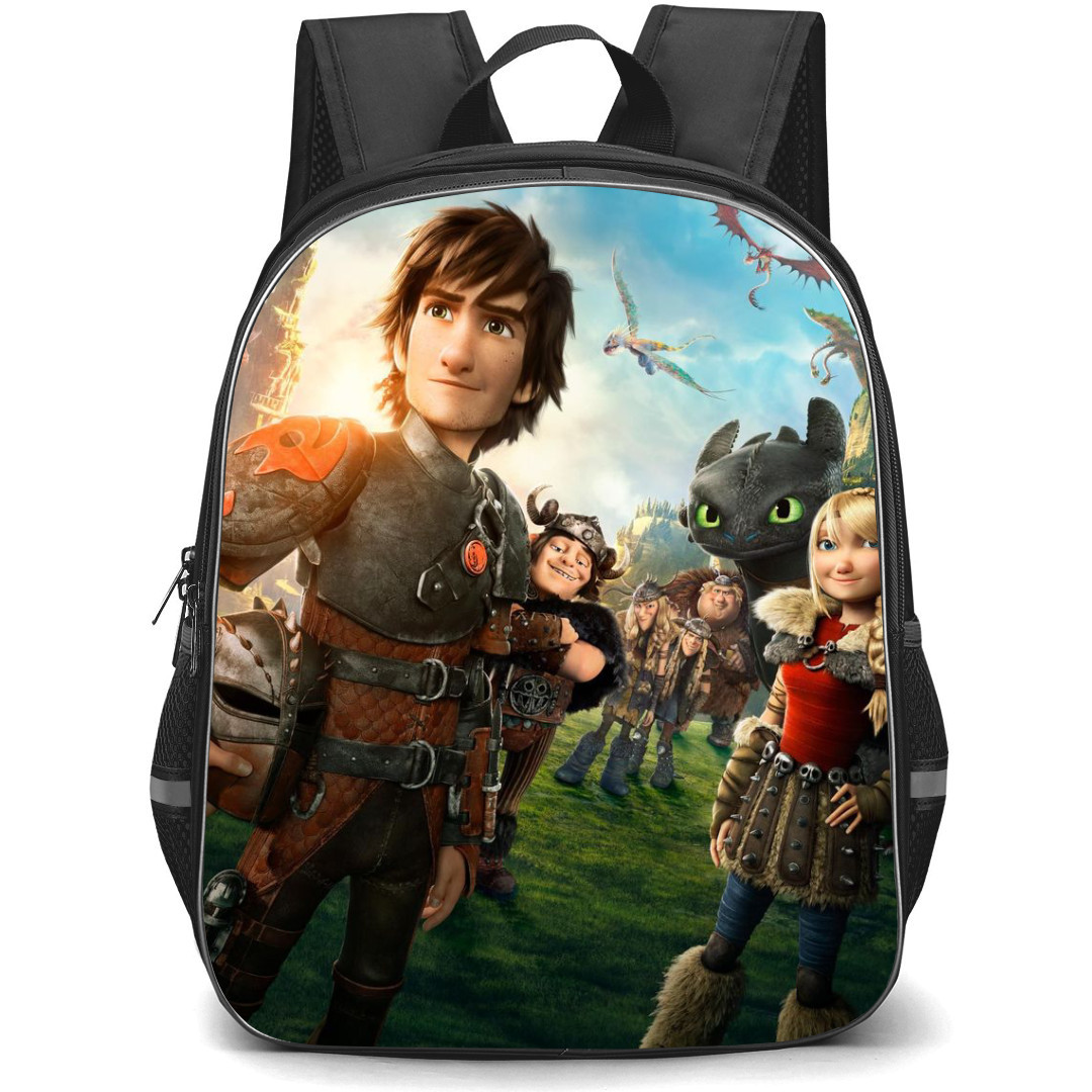 How To Train Your Dragon Backpack StudentPack - How To Train Your Dragon 02 Movie 2022 Poster