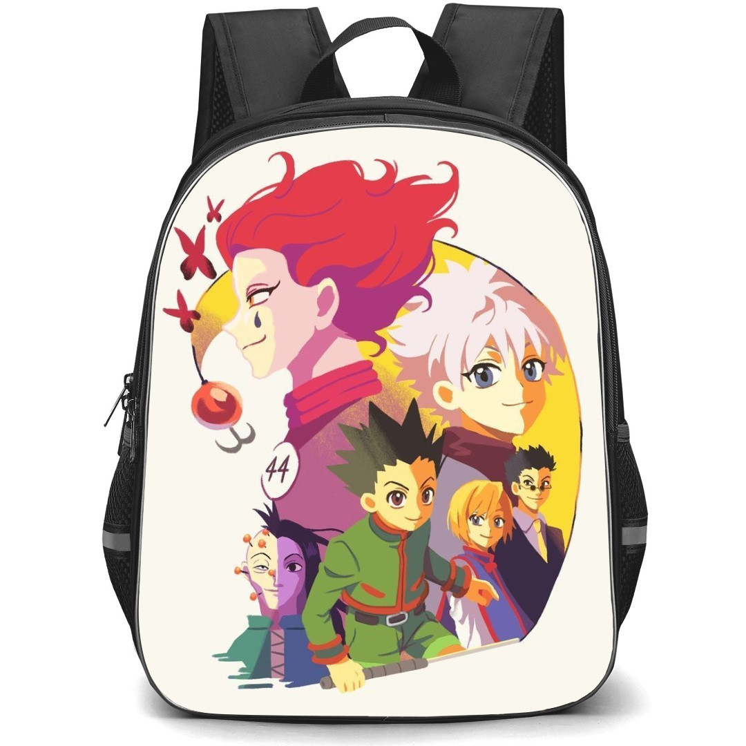 Hunter X Hunter Backpack StudentPack - Hunter X Hunter Characters Portrait Cartoon Art