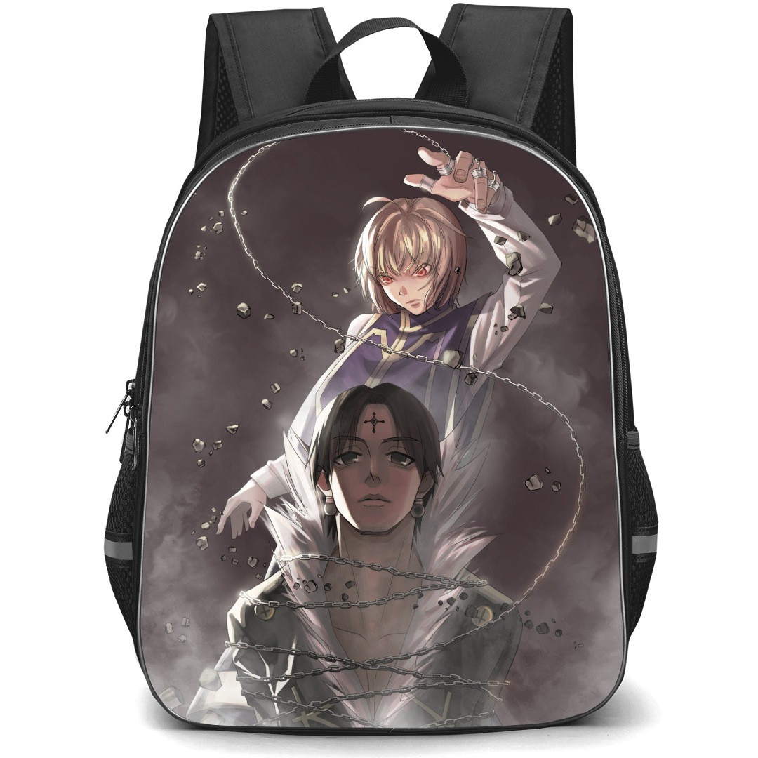 Hunter X Hunter Backpack StudentPack - Hunter X Hunter Chrollo Lucilfer Kurapika Portrait