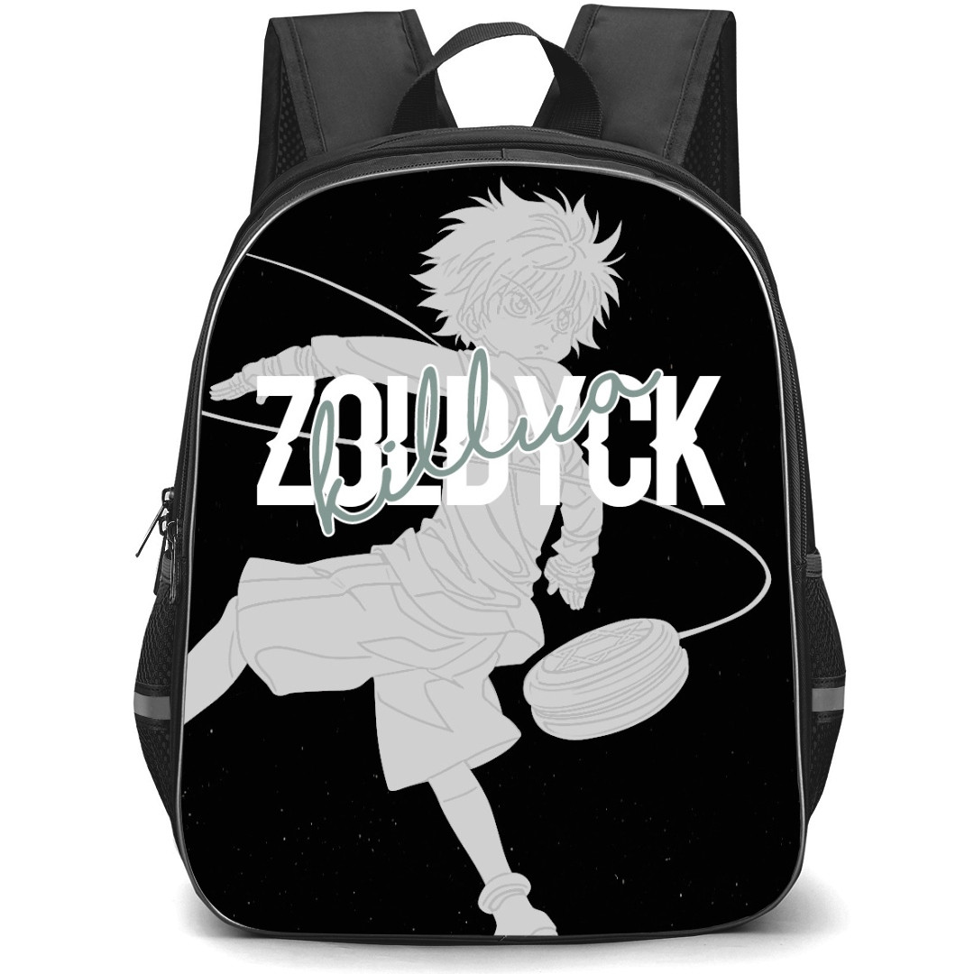 Hunter X Hunter Killua Zoldyck Backpack StudentPack - Hunter X Hunter Killua Zoldyck Attack Mode Comic Art
