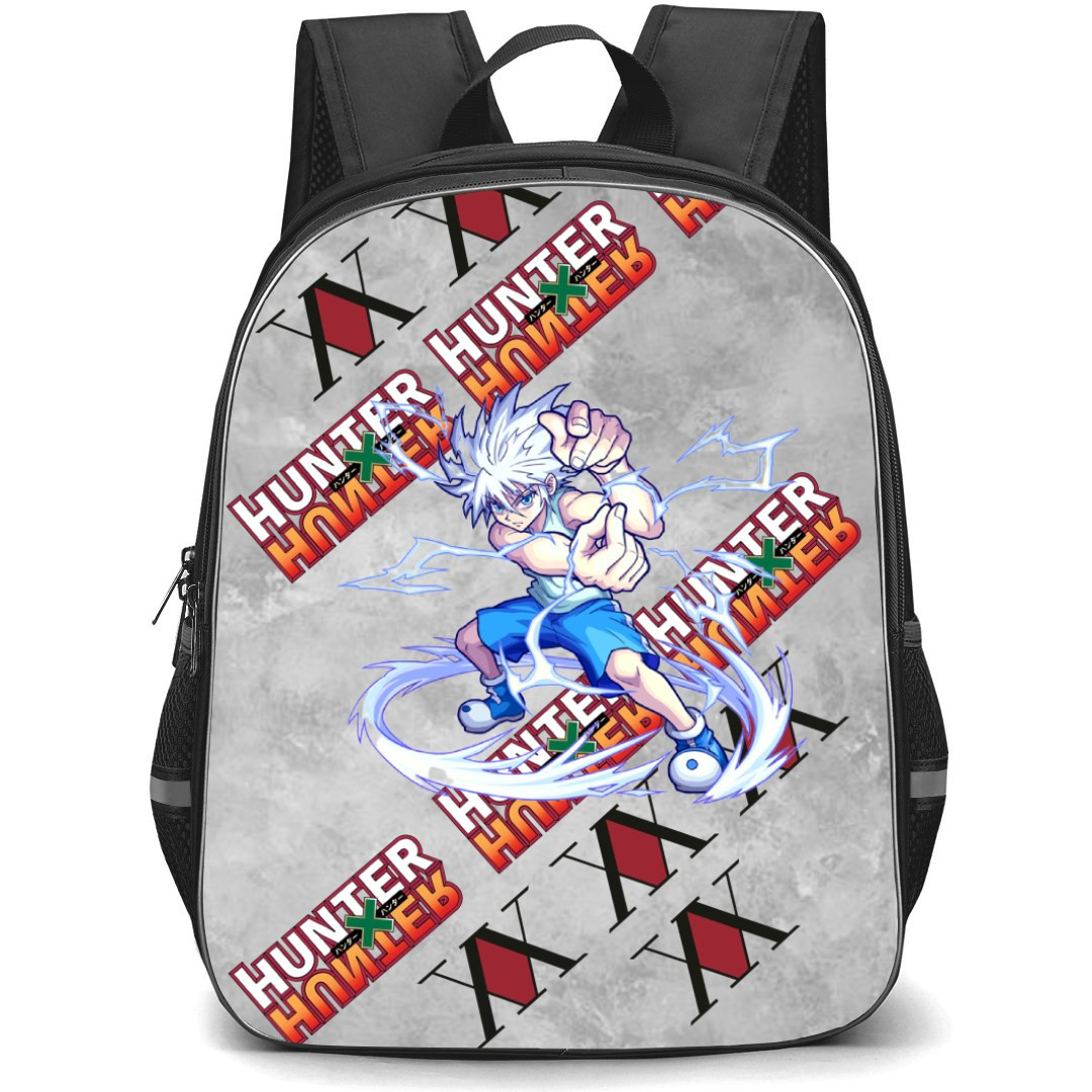 Hunter X Hunter Killua Zoldyck Backpack StudentPack - Hunter X Hunter Killua Zoldyck Attack Mode Sticker