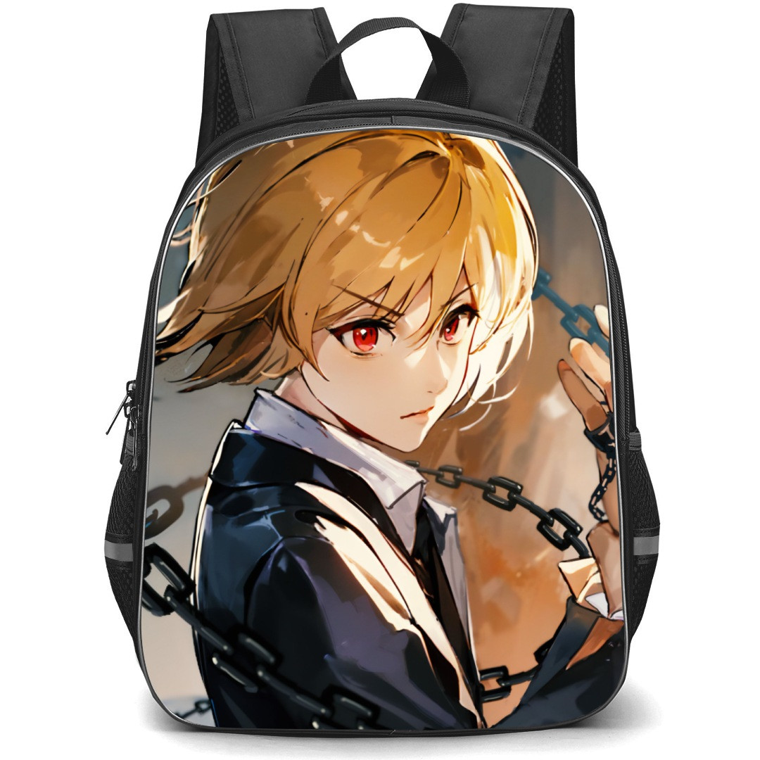 Hunter X Hunter Kurapika Backpack StudentPack - Hunter X Hunter Kurapika Attack Mode Illustration