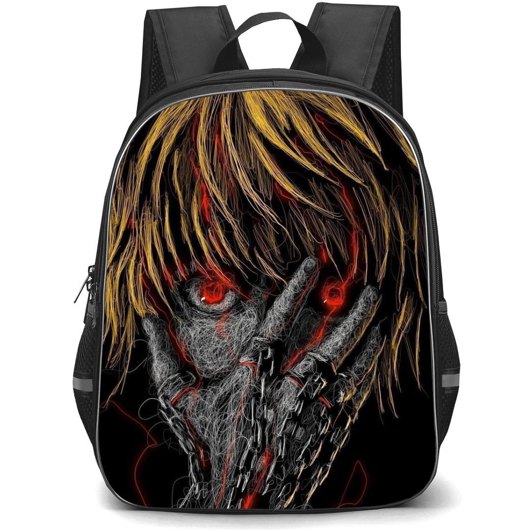 Hunter X Hunter Kurapika Backpack StudentPack - Hunter X Hunter Kurapika Avatar Illustration