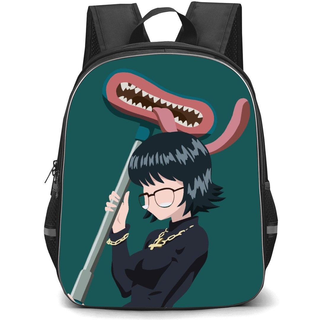 Hunter X Hunter Shizuku Murasaki Backpack StudentPack - Hunter X Hunter Shizuku Murasaki Minimalist On Green Background