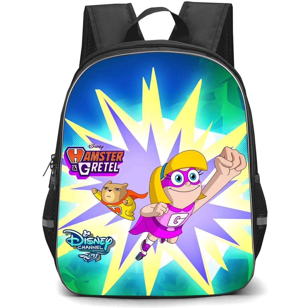 Hamster & Gretel Backpack StudentPack - Hamster & Gretel Flying In The Sky