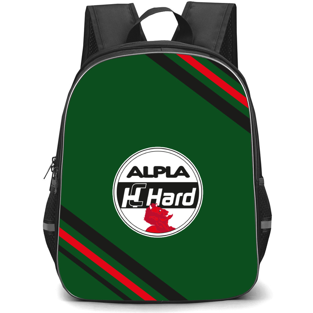 Alpla Handball Club Hard Backpack School Bag StudentPack - Large Logo With Stripe
