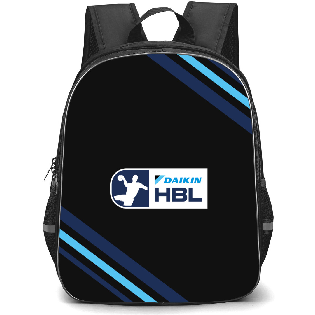 Daikin Handball Bundesliga Logo Backpack School Bag StudentPack - Large Logo With Stripe