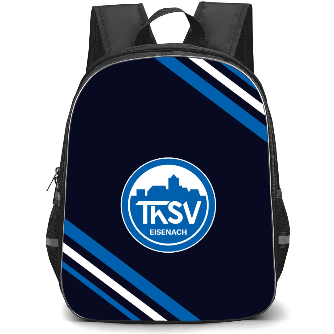 Thuringer Sportverein Eisenach eV Backpack School Bag StudentPack - Large Logo With Stripe