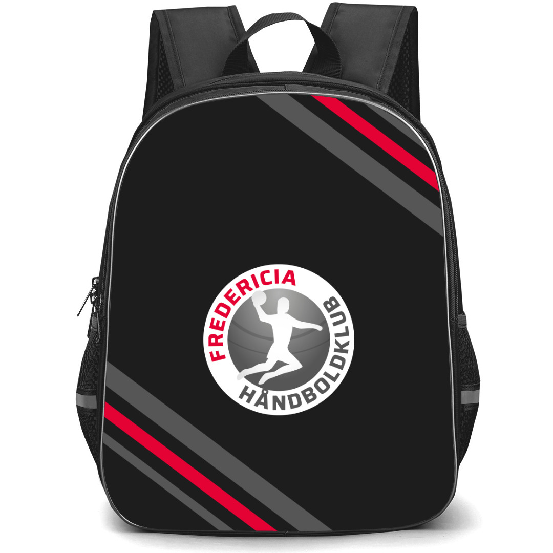Fredericia Handboldklub Backpack School Bag StudentPack - Large Logo With Stripe