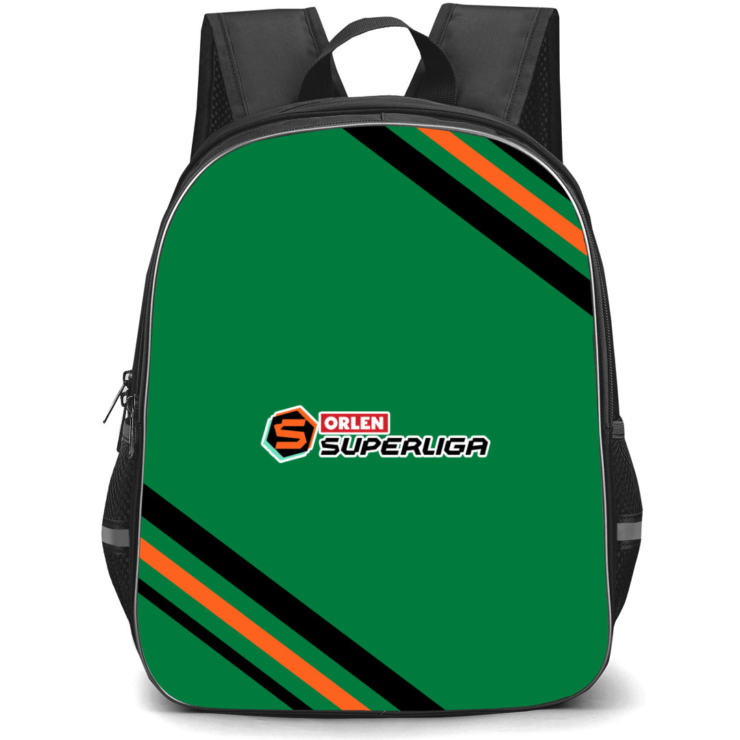 Polish Superliga Logo Backpack School Bag StudentPack - Large Logo With Stripe