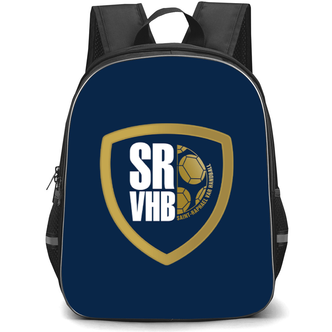 Saint Raphael Var Handball Backpack School Bag StudentPack - Logo Blue Background