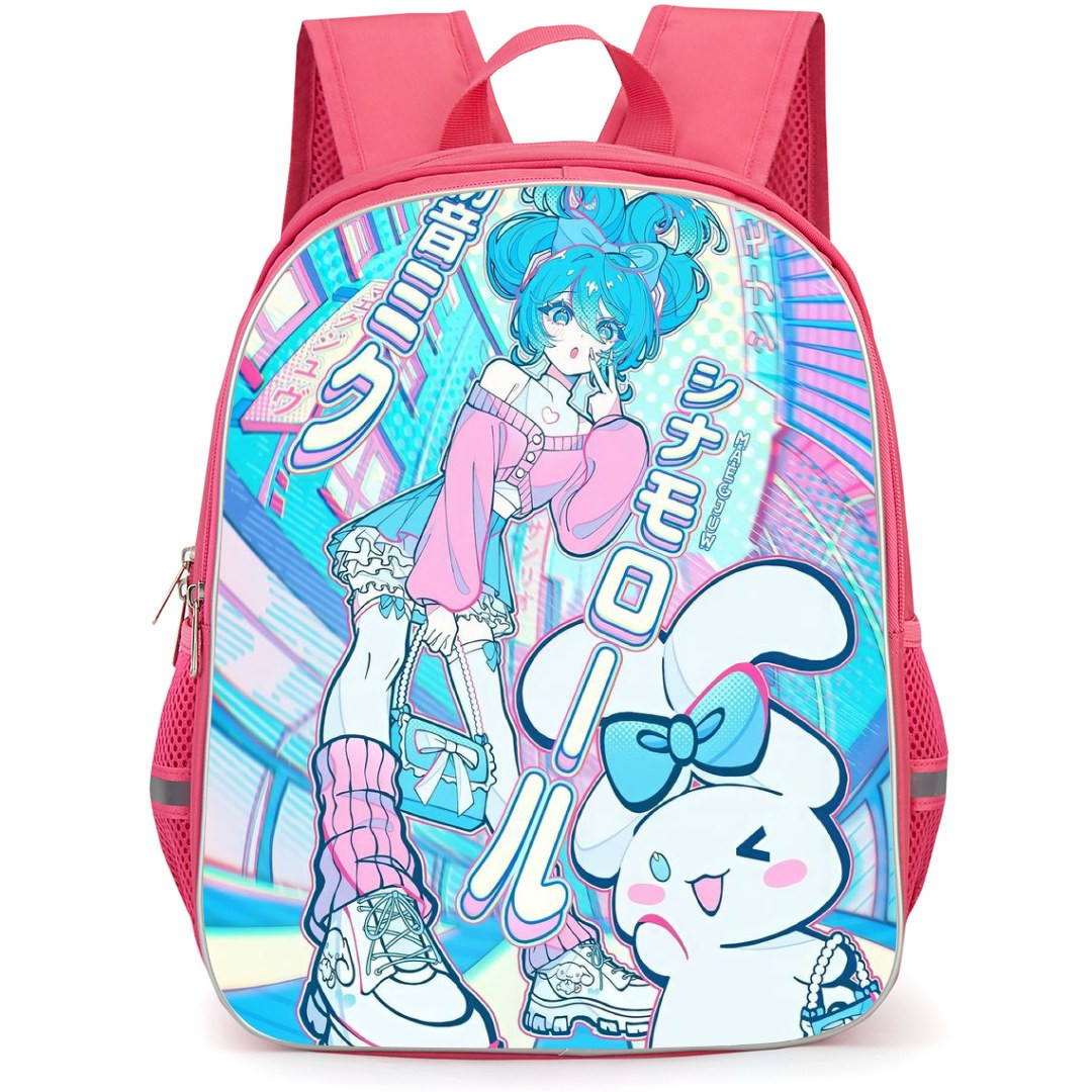 Hatsune Miku Backpack StudentPack - Hatsune Miku Peace With Pet