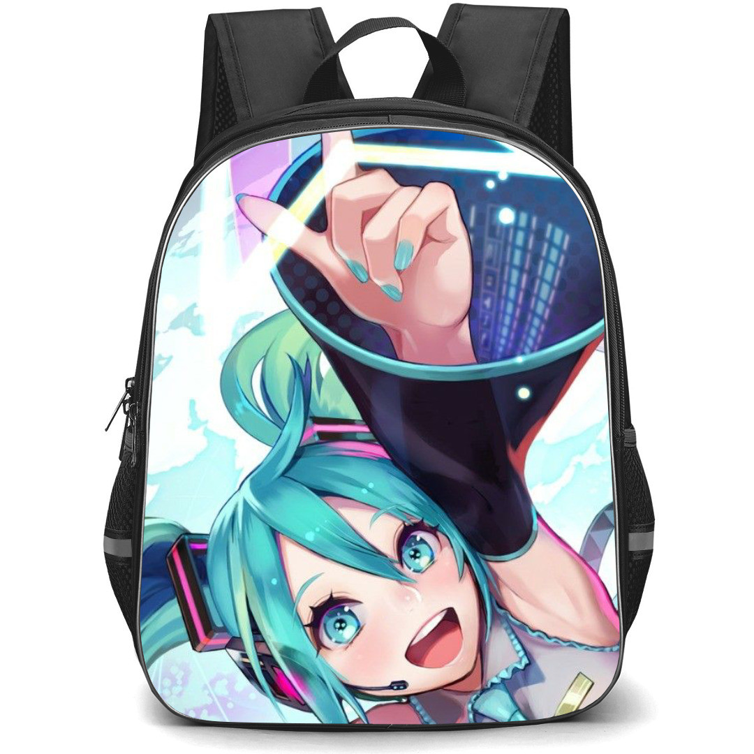 Hatsune Miku Backpack StudentPack - Hatsune Miku Pointing Up