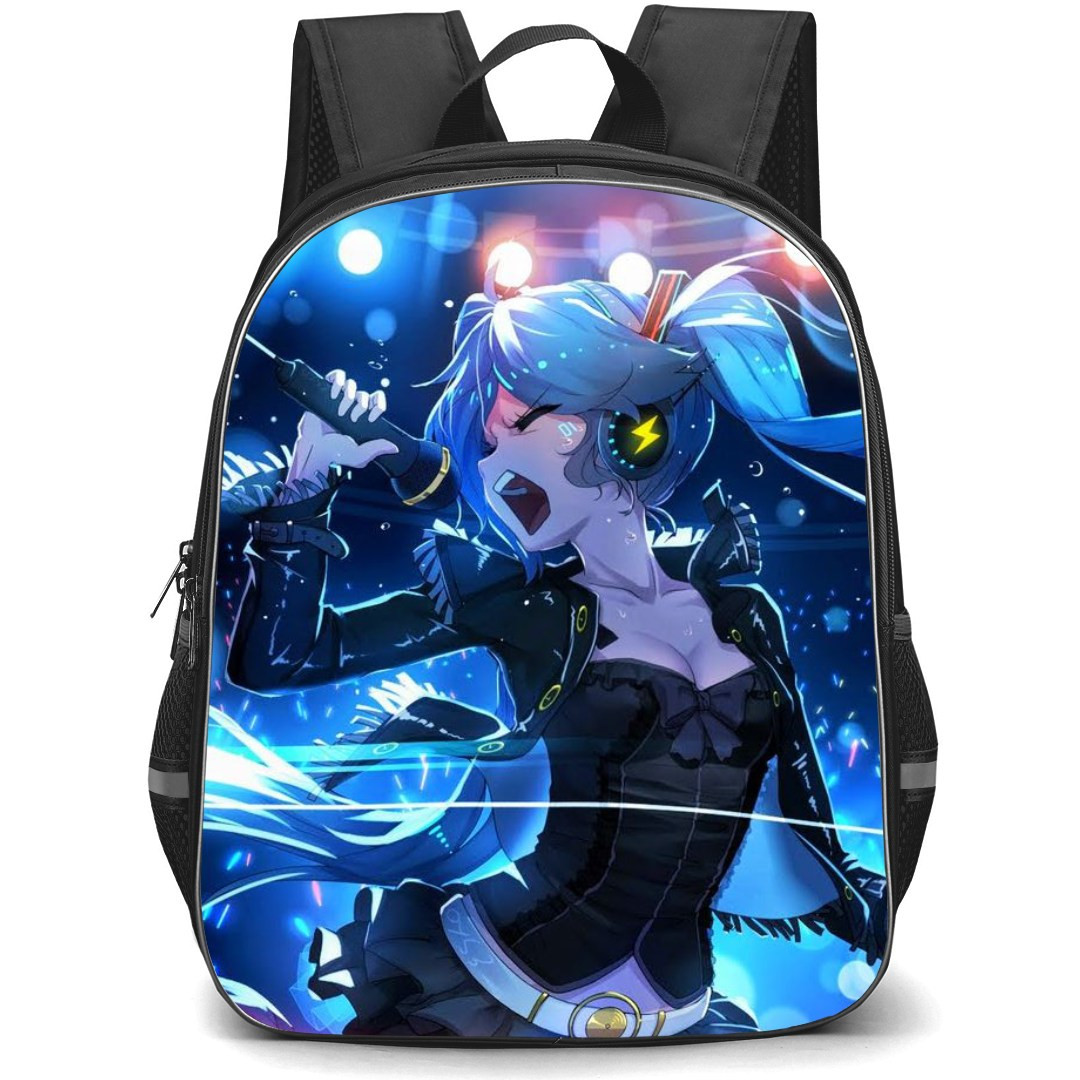 Hatsune Miku Backpack StudentPack - Hatsune Miku Singing on the Stage