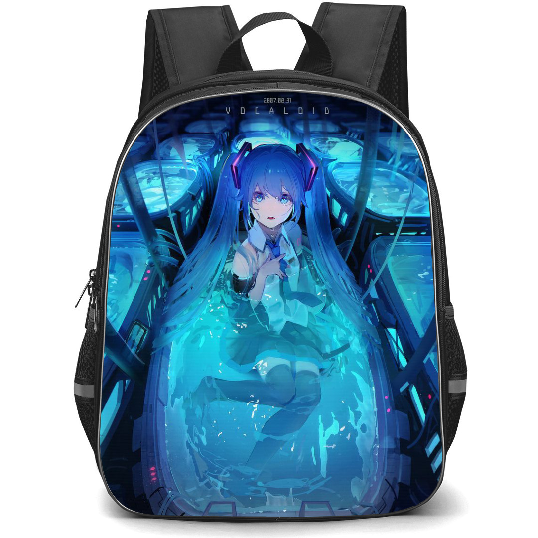 Hatsune Miku Backpack StudentPack - Hatsune Miku Sitting in Water Apparatus