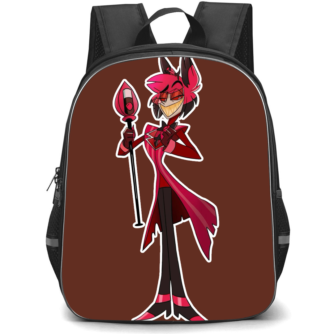 Hazbin Hotel Alastor Backpack StudentPack - Alastor Standing Sticker