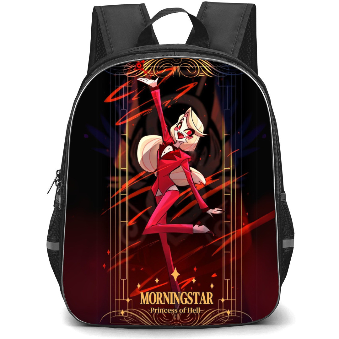 Hazbin Hotel Charlie Morningstar Backpack StudentPack - Charlie Morningstar The Princess Of Hell Sticker