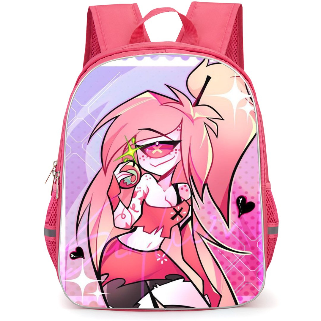 Hazbin Hotel Cherri Bomb Backpack StudentPack - Cherri Bomb Standing Anime Art Sticker