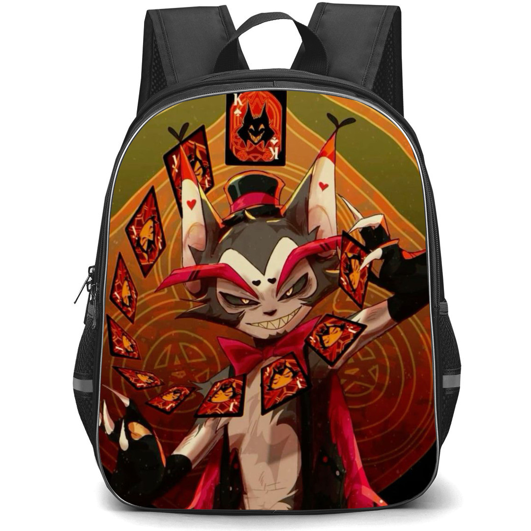 Hazbin Hotel Husk Backpack StudentPack - Husk Fan Art Poster