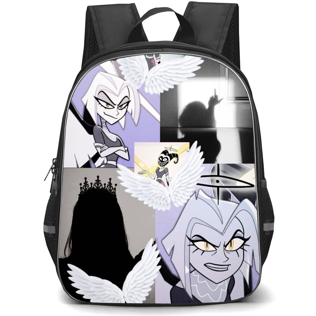 Hazbin Hotel Lute Backpack StudentPack - Lute Character Collage Poster