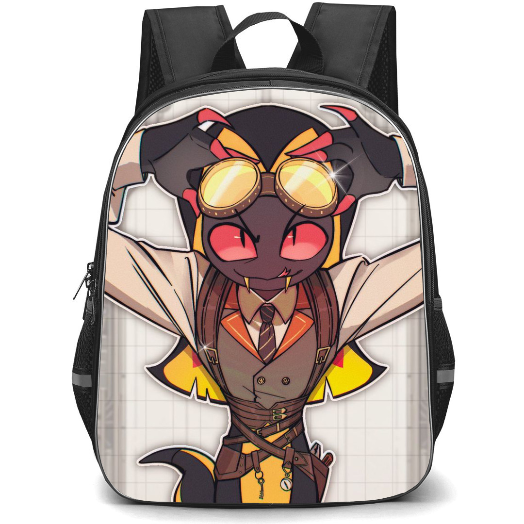 Hazbin Hotel Sir Pentious Backpack StudentPack - Sir Pentious Retro Sticker