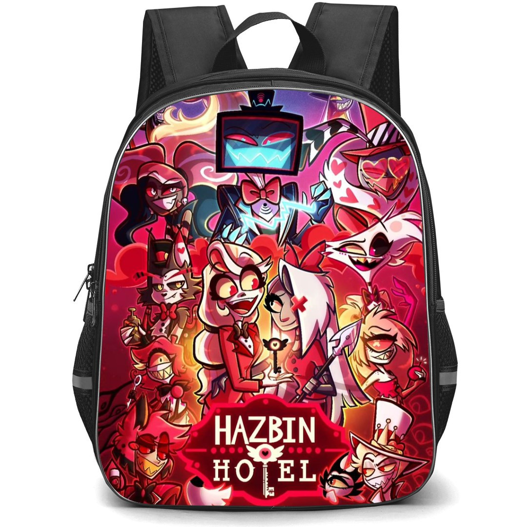 Hazbin Hotel Backpack StudentPack - Hazbin Hotel Season 02 Official Poster