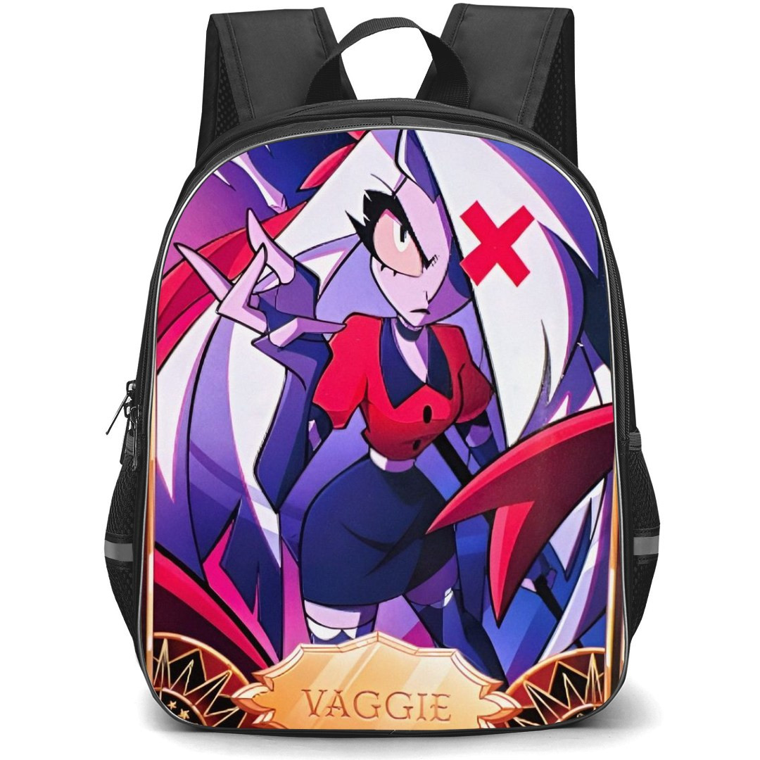 Hazbin Hotel Vaggie Backpack StudentPack - Vaggie Trading Card Sticker