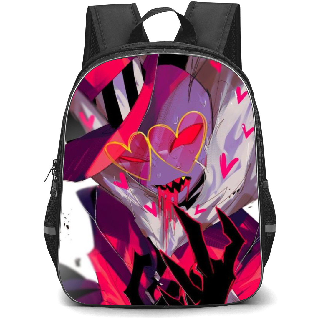 Hazbin Hotel Valentino Backpack StudentPack - Valentino Sketch Art Poster