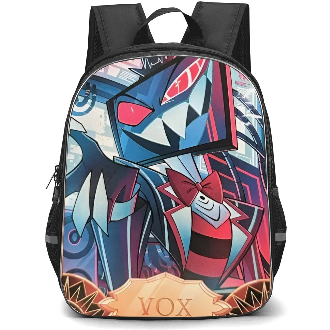 Hazbin Hotel Vox Backpack StudentPack - Vox Trading Card Sticker